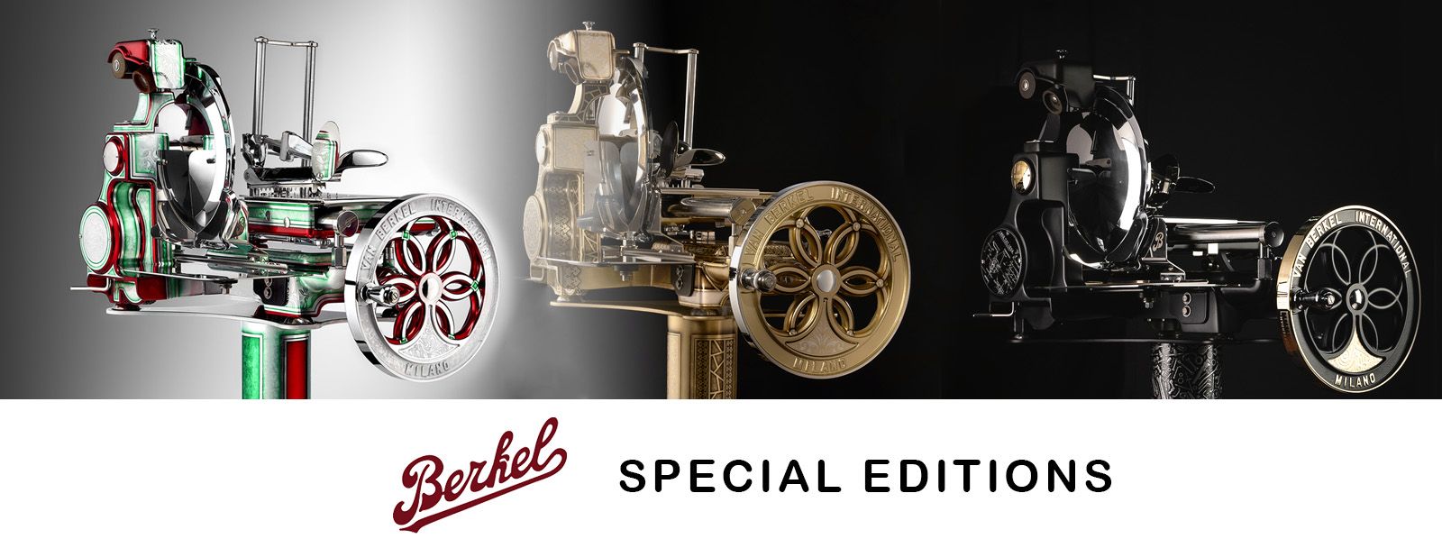 Berkel Special Editions - Schwungradmaschinen für Kenner 