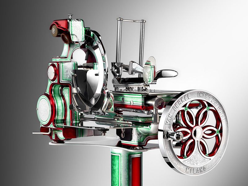 Berkel B114 Italia Spezialedition – Schwungrad-Aufschnittmaschine in italienischem Design